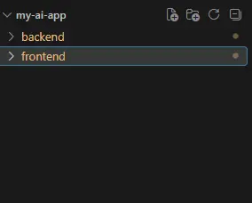 folders structure